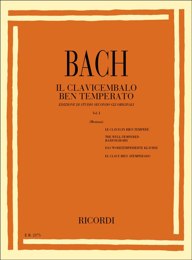 Il Clavicembalo Ben Temperato Volume I - Per Pianoforte - pro klavír